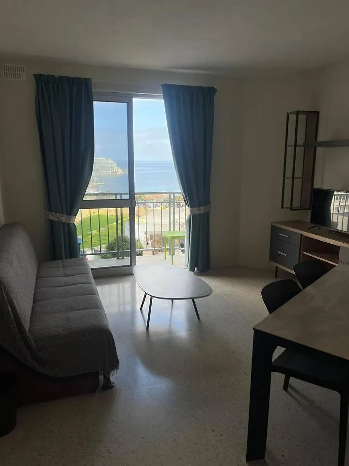 2 Bedrm Apt Seaview Balluta Bay Sliema Apartment